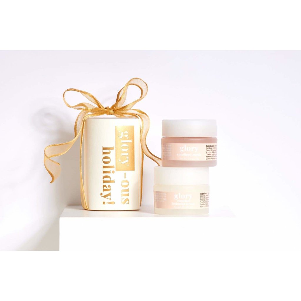 Glory Lip Duo: Cocolippy Scrub + Cocobliss Hydrating Lip Balm - Glory Skincare