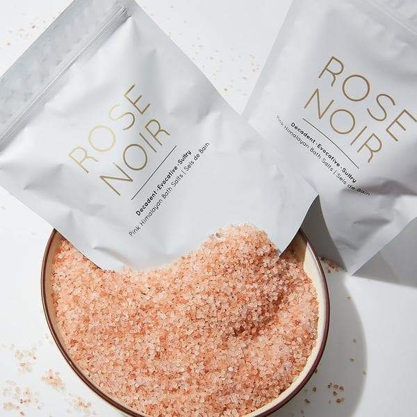 Rose Noir - Pink Himalayan Bath Salts - Glory Skincare