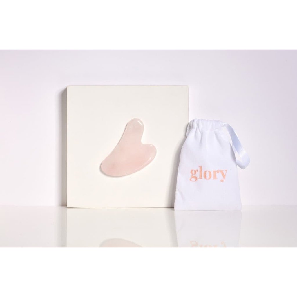 Rose Quartz Gua Sha Tool - Glory Skincare