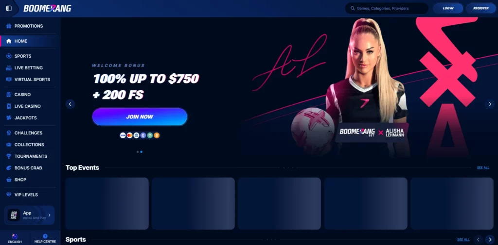 Boomerang-bet Casino