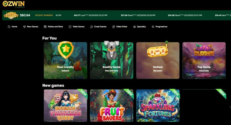 Ozwin Casino